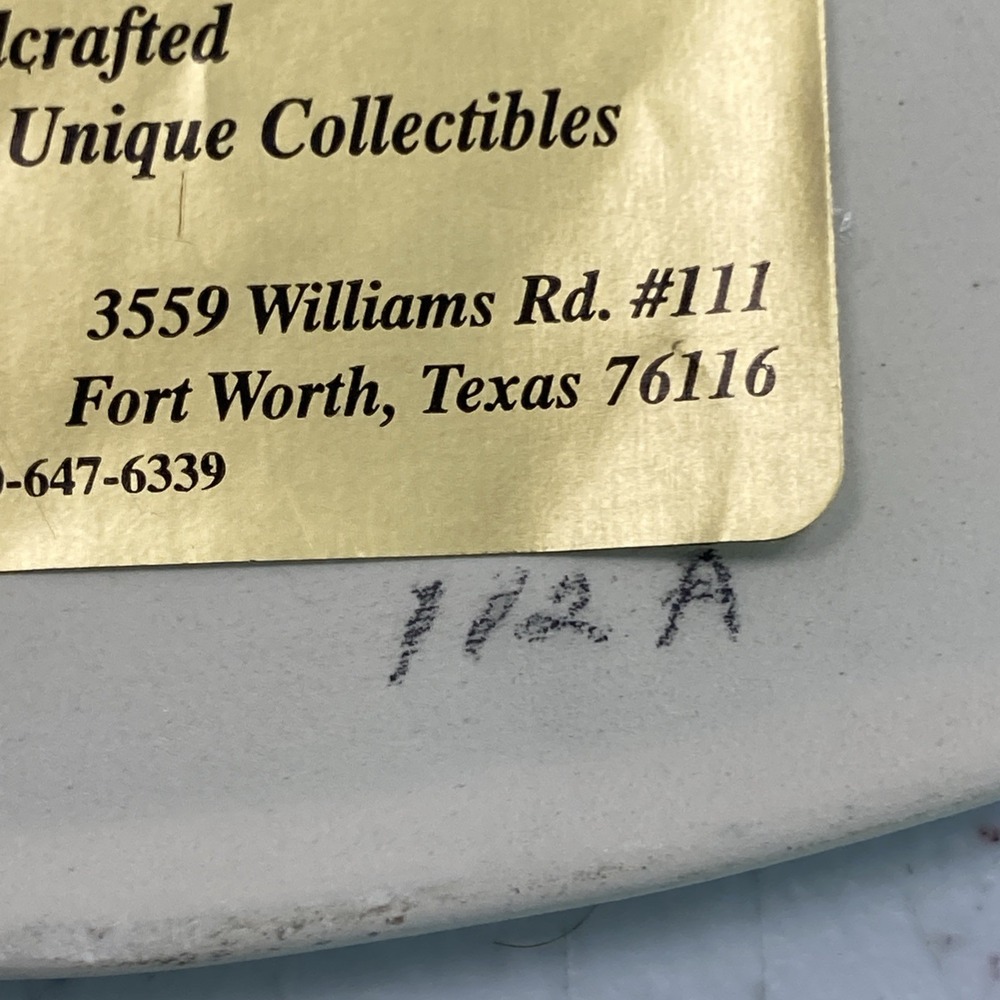 Vtg‎ J Duban Design Angel Wall Hanging Ornament Ceramic Tile Texas - Picture 4 of 10